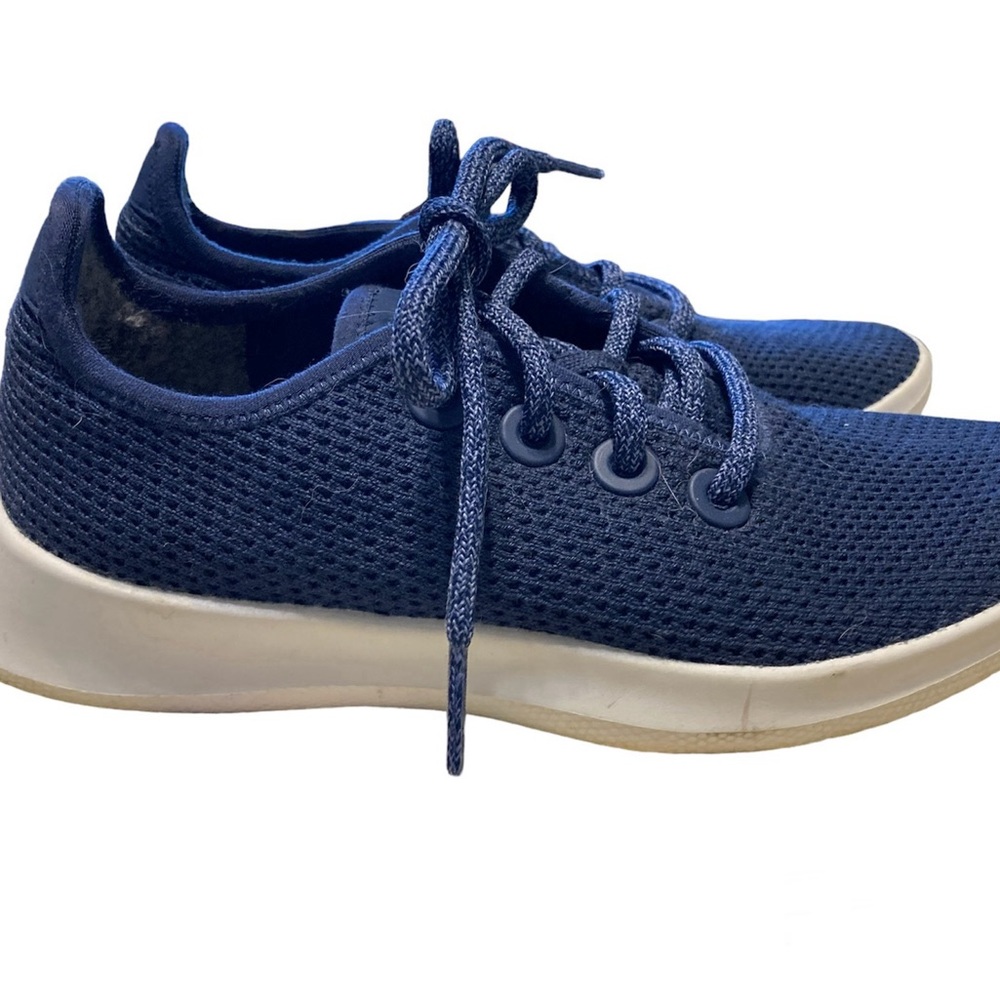 Allbirds Mesh Sneakers Sz 6 Navy Blue
